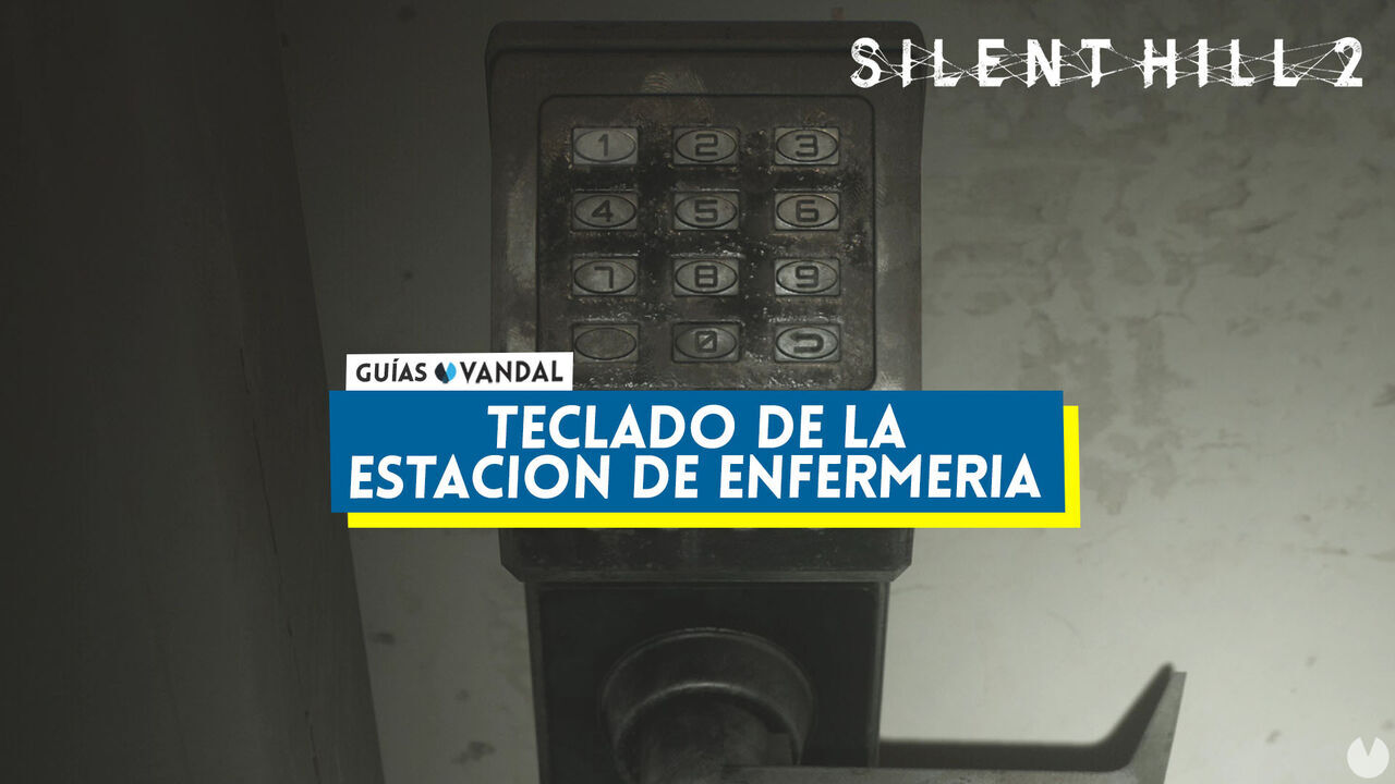 Teclado de la estacin de enfermera y solucin en Silent Hill 2 Remake - Silent Hill 2 Remake