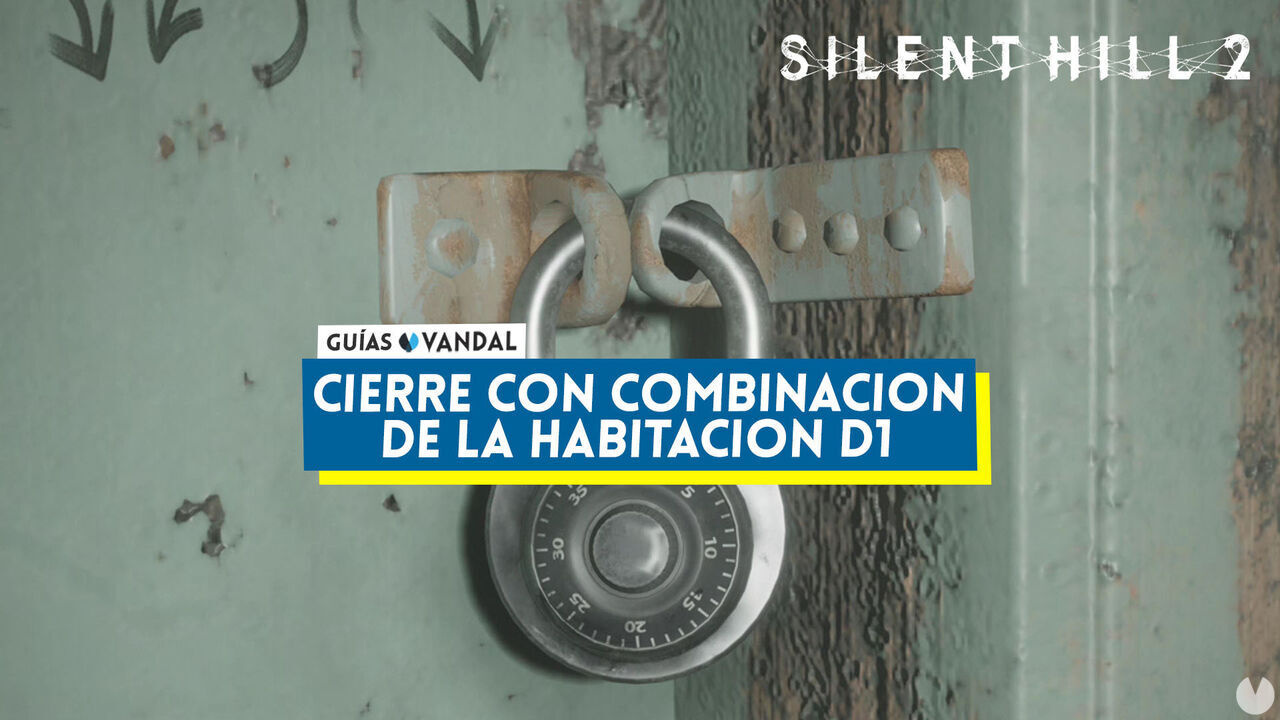 Cierre con combinacin de la habitacin D1 y solucin en Silent Hill 2 Remake - Silent Hill 2 Remake