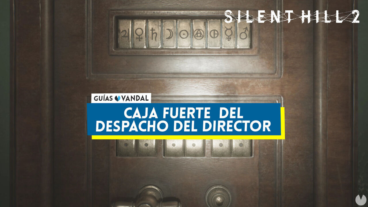 Caja fuerte del despacho del director y solucin en Silent Hill 2 Remake - Silent Hill 2 Remake