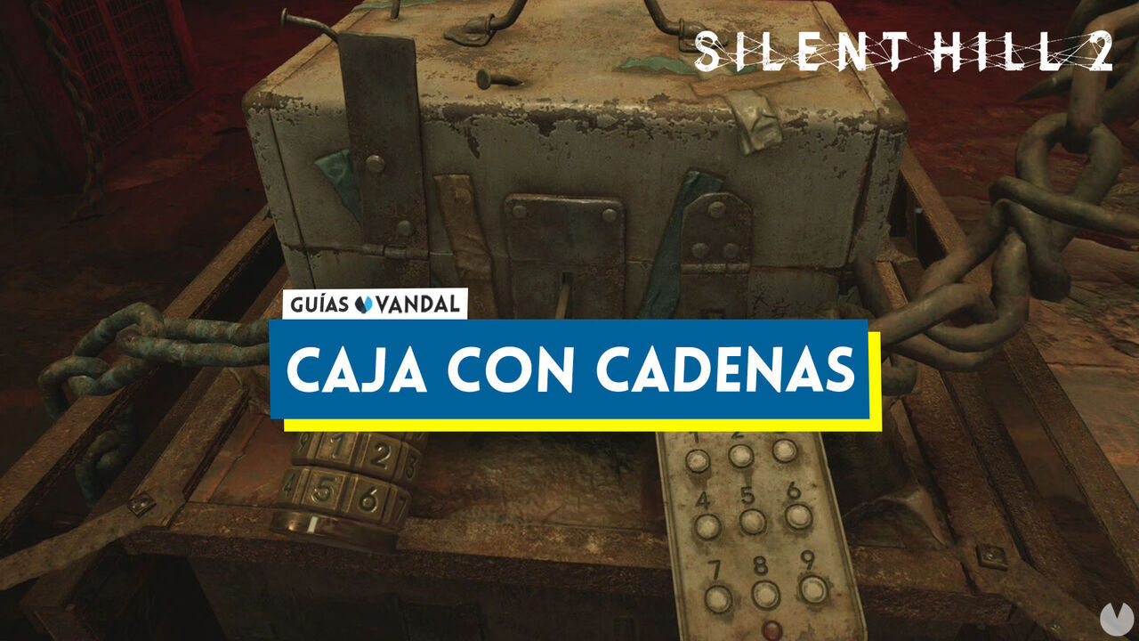 Caja con cadenas y solucin en Silent Hill 2 Remake - Silent Hill 2 Remake