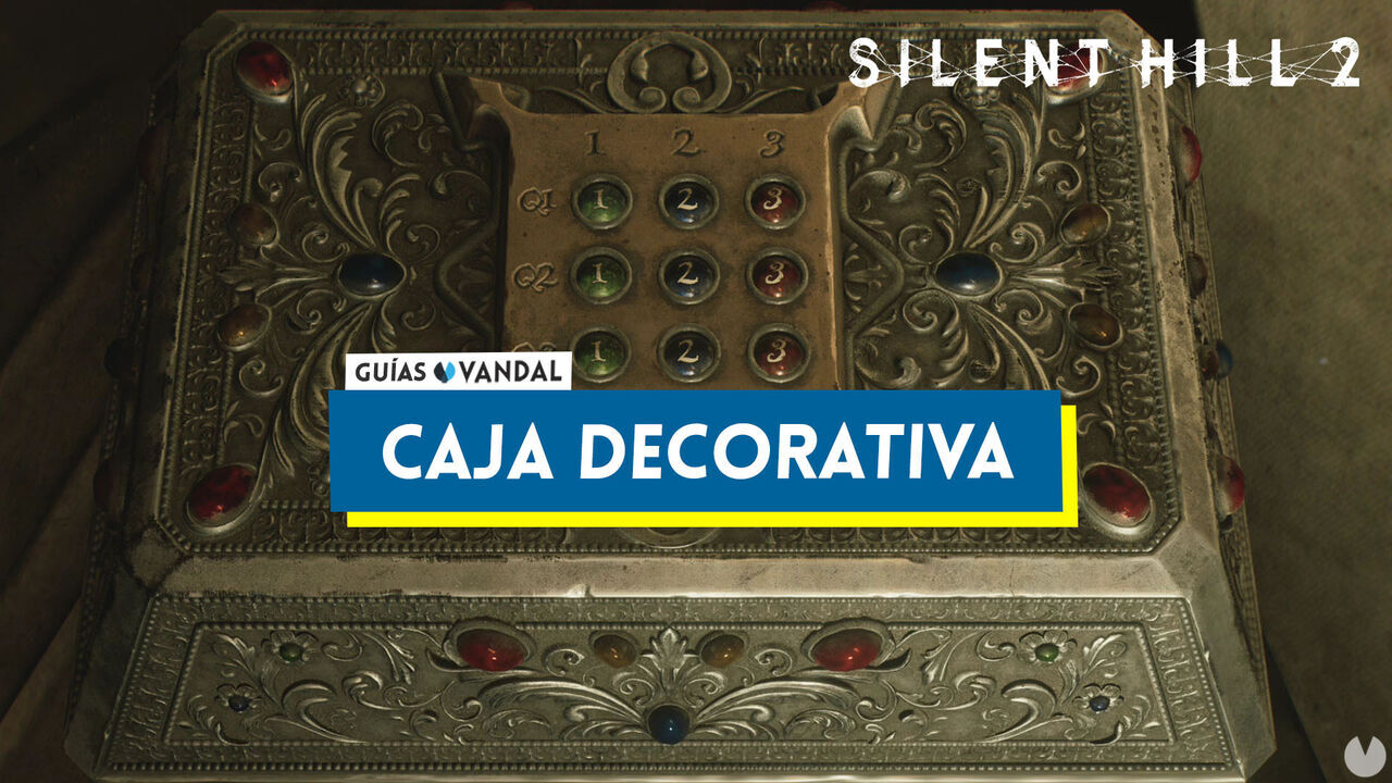 Caja decorativa y solucin en Silent Hill 2 Remake - Silent Hill 2 Remake