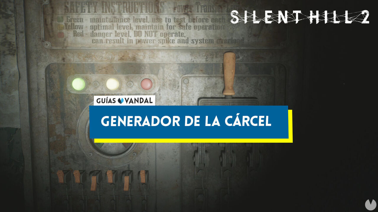 Generador de la crcel y solucin en Silent Hill 2 Remake - Silent Hill 2 Remake