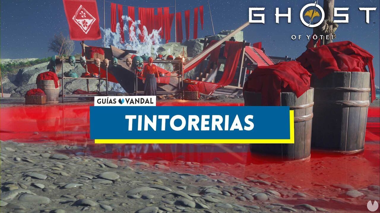 Todas las tintoreras en Ghost of Yotei y localizacin - Ghost of Yotei