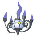 Chandelure en Pokdex Leyendas Z-A