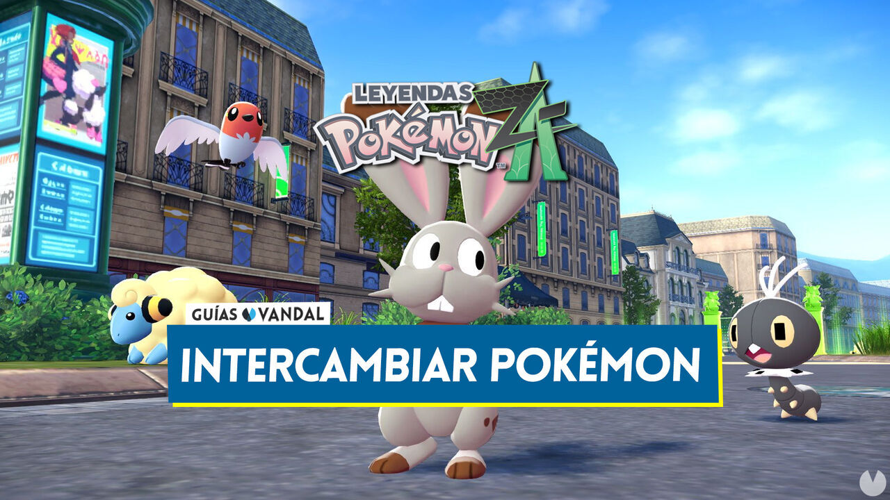 Leyendas Pokmon Z-A: Cmo intercambiar Pokmon con otros jugadores - Leyendas Pokmon Z-A