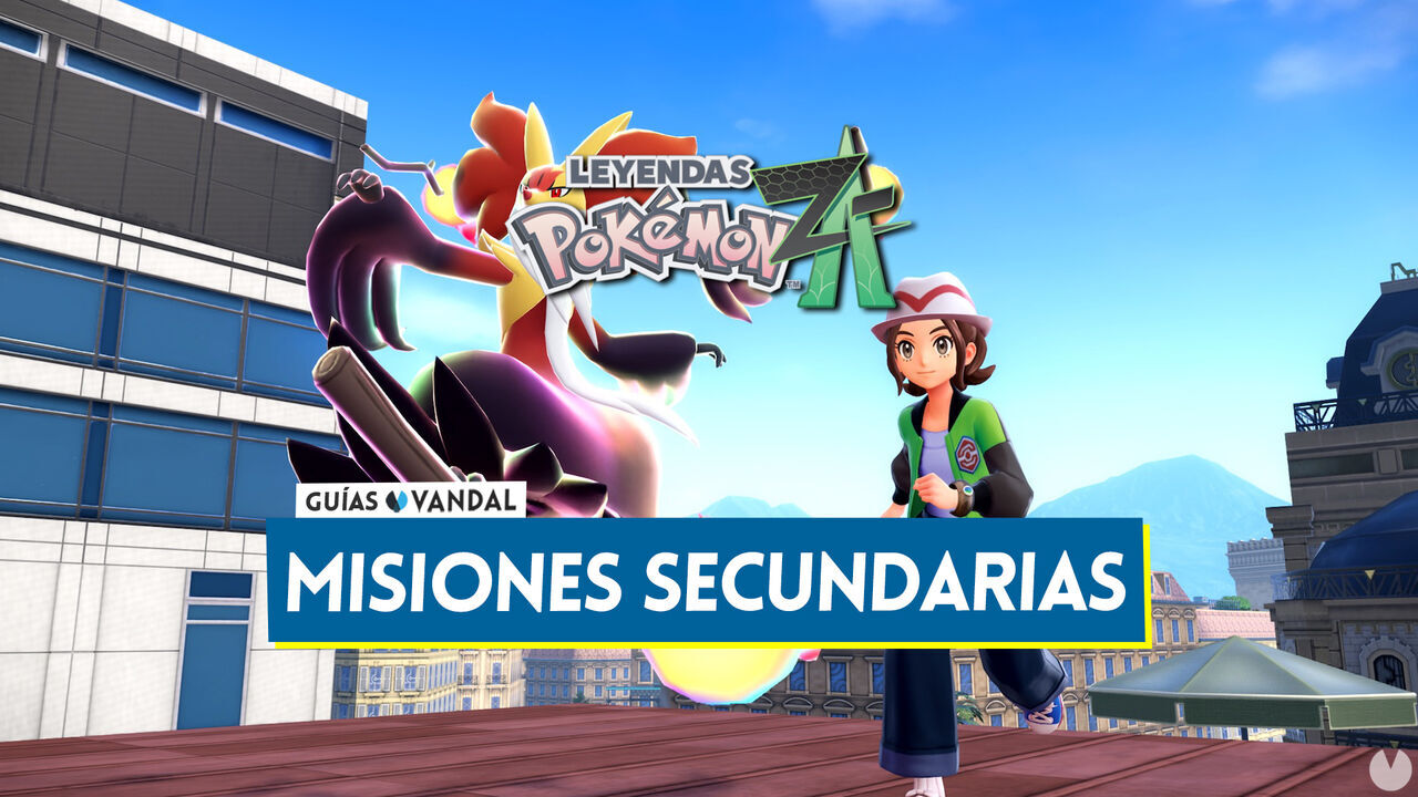 Misiones secundarias en Leyendas Pokmon Z-A: Localizacin y recompensas - Leyendas Pokmon Z-A
