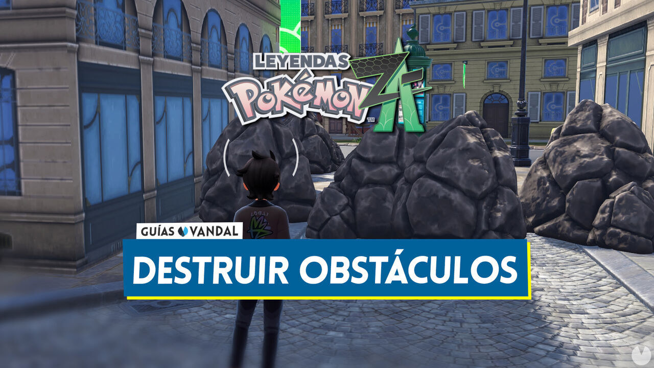 Leyendas Pokmon Z-A: Cmo destruir los obstculos del entorno (Solucin) - Leyendas Pokmon Z-A