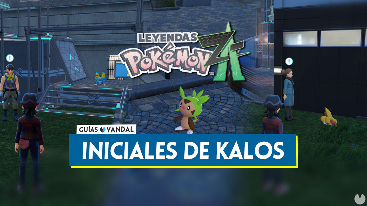 Leyendas Pokmon Z-A: Cmo conseguir a Chespin, Fennekin y Froakie - Leyendas Pokmon Z-A