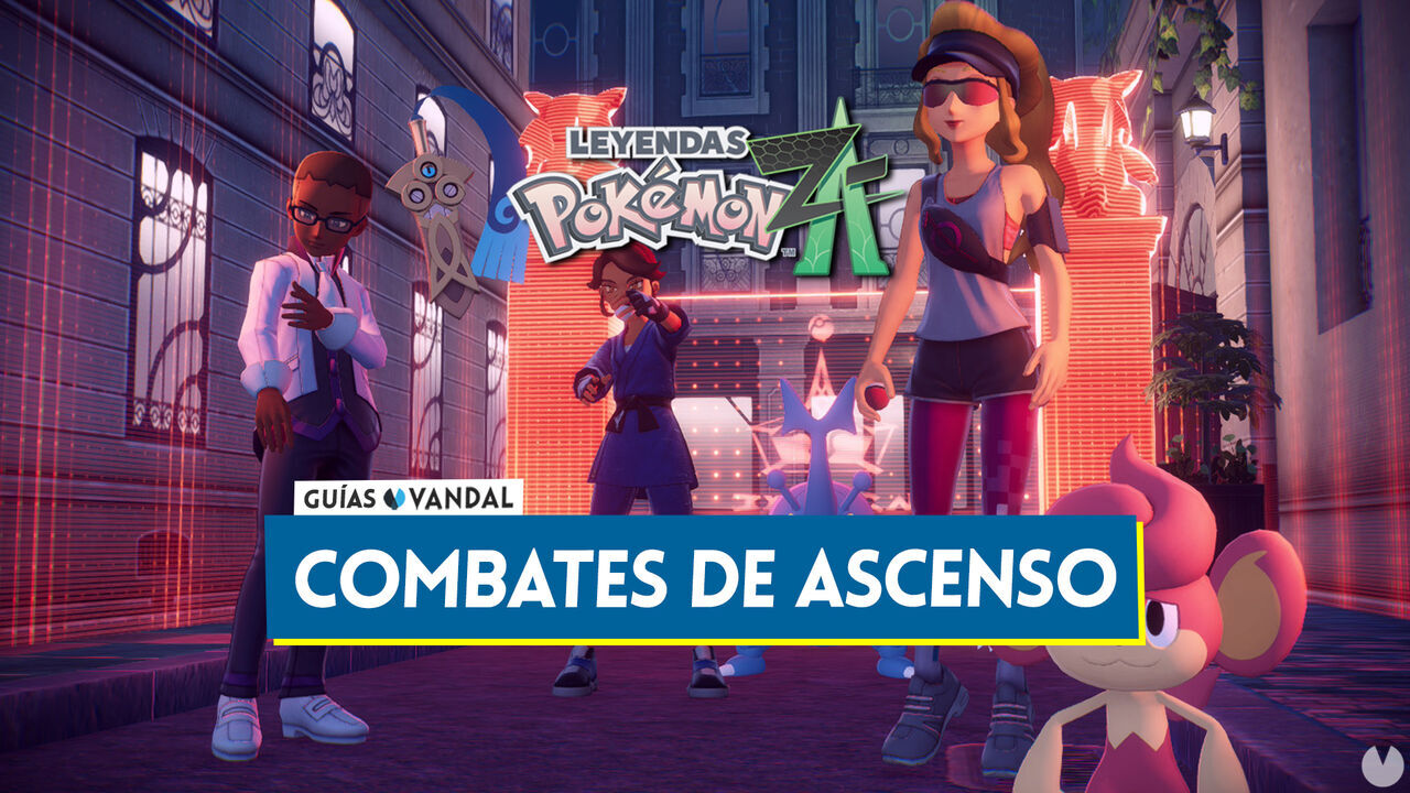 Combates de ascenso en Leyendas Pokmon Z-A: Rivales, debilidades y resistencias - Leyendas Pokmon Z-A