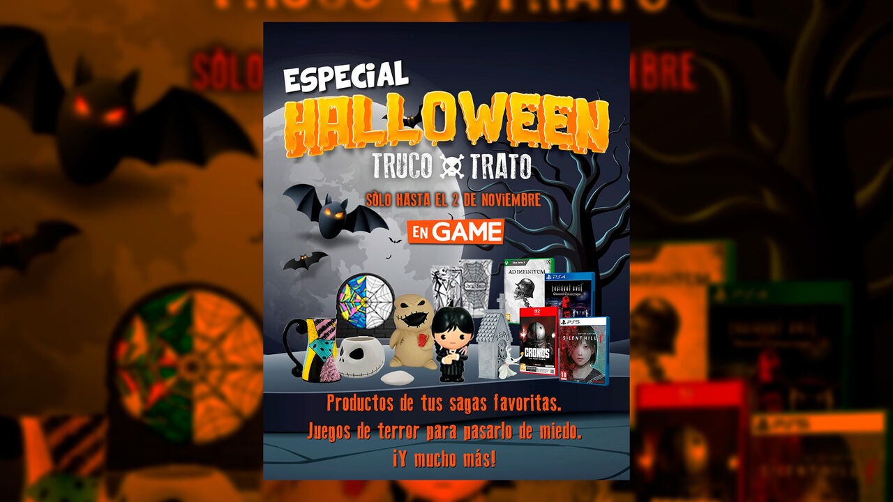 Descubre el Especial de Halloween en GAME con descuentos en consolas, PC, juegos, merchandising y más. Lado.mx Descubre el Especial de Halloween en GAME con descuentos en consolas, PC, juegos, merchandising y más. Noticias en tiempo real
