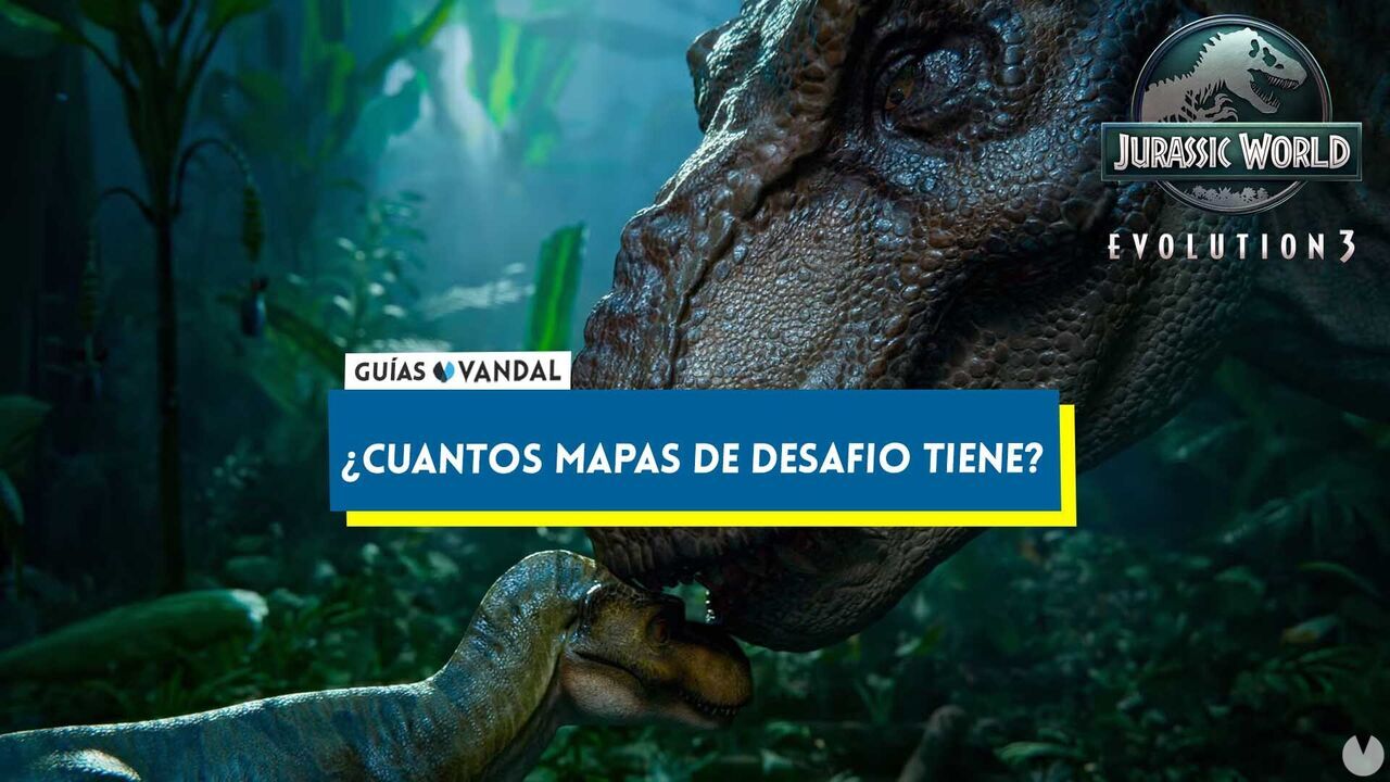 Cuntos mapas de desafo tiene Jurassic World Evolution 3? - Jurassic World Evolution 3