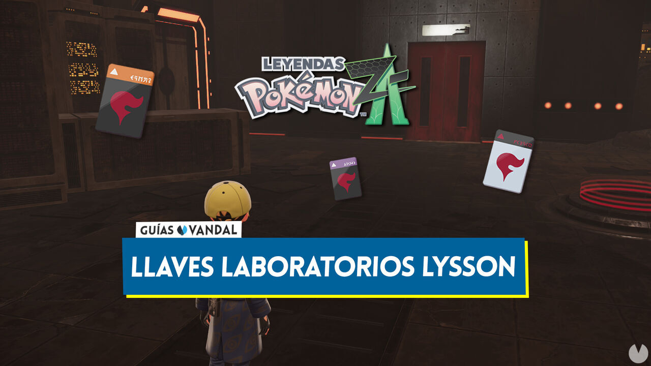 Llaves de Laboratorios Lysson en Leyendas Pokmon Z-A: Cmo conseguirlas? - Leyendas Pokmon Z-A