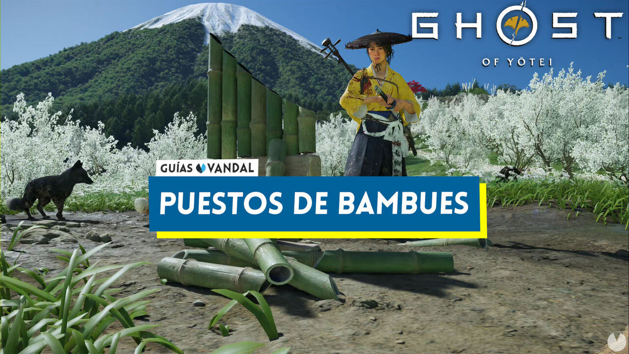 Todos los puestos de bambes en Ghost of Yotei y localizacin - Ghost of Yotei
