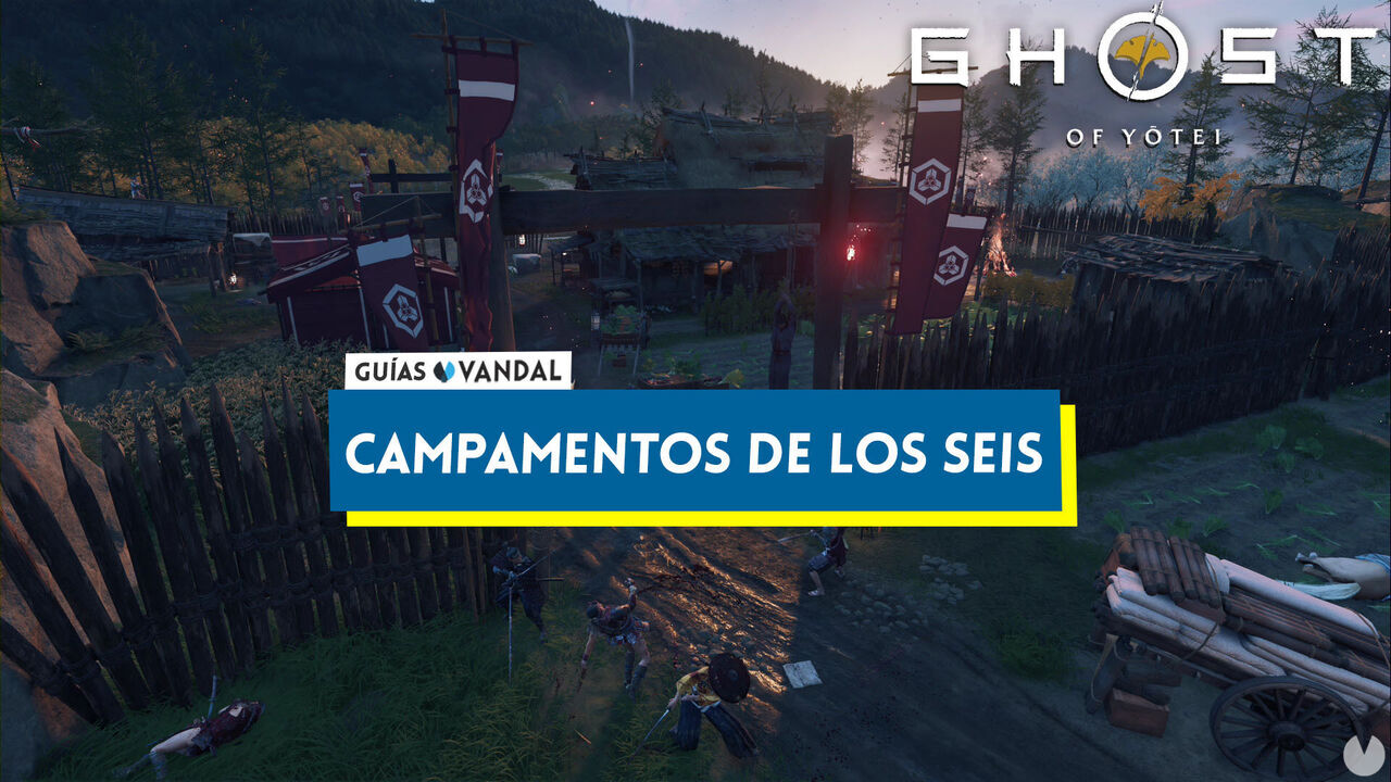 Todos los campamentos de los Seis en Ghost of Yotei y localizacin - Ghost of Yotei