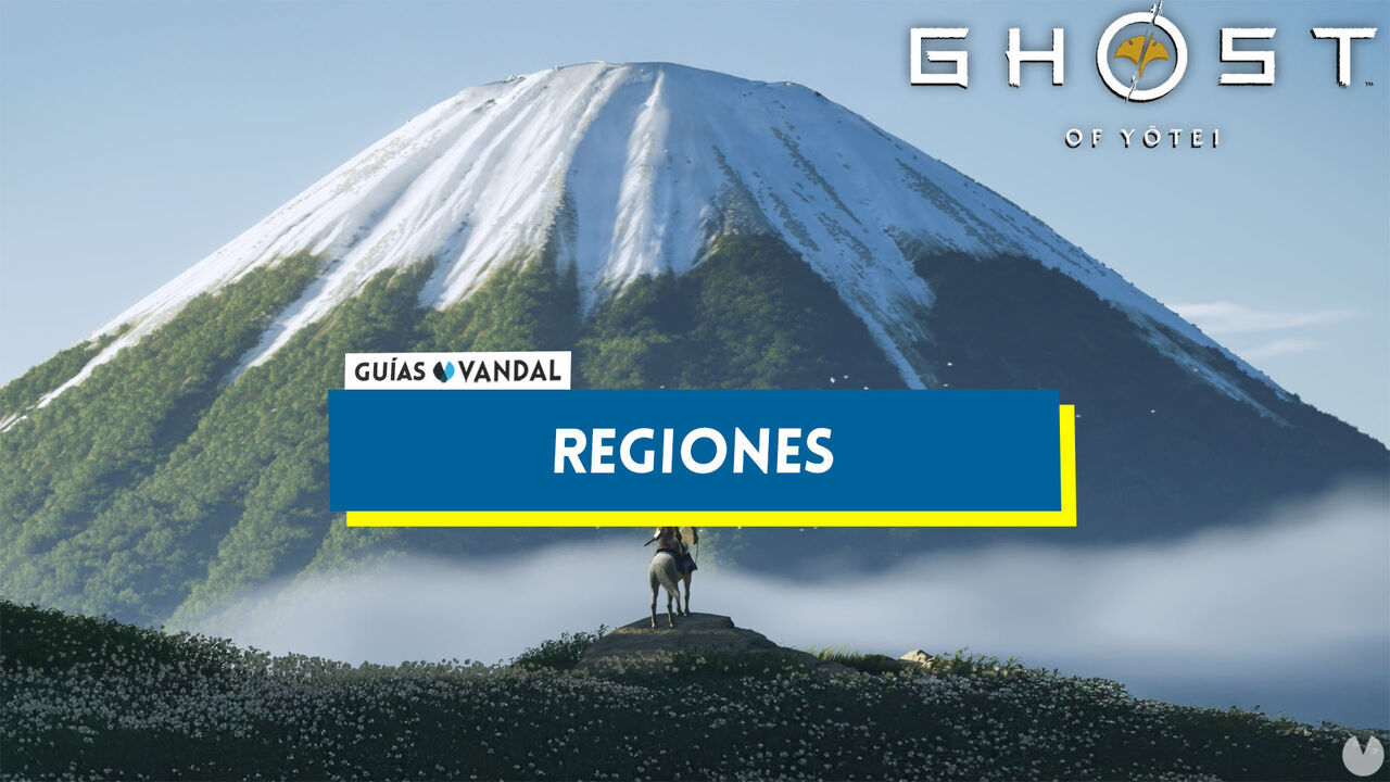 Todas las regiones en Ghost of Yotei, cmo desbloquearlas y puntos de inters - Ghost of Yotei