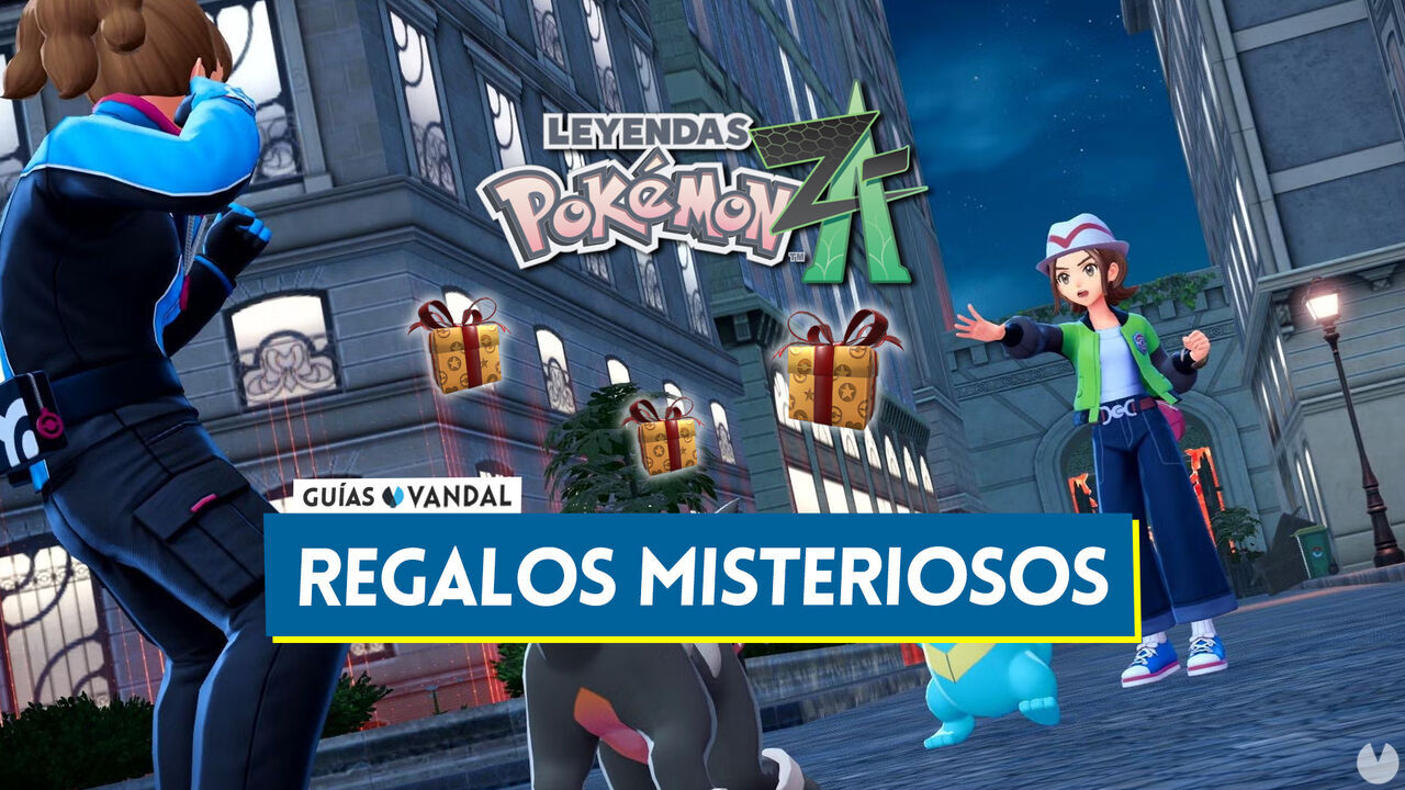 Cdigos de regalos misteriosos de Leyendas Pokmon Z-A y recompensas - Leyendas Pokmon Z-A