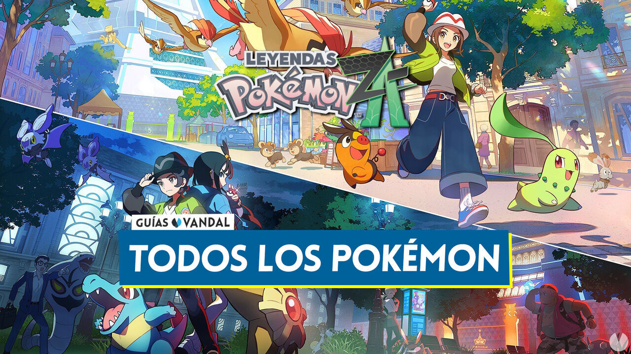 Pokdex de Luminalia: Todos los Pokmon de Leyendas Z-A y cmo conseguirlos - Leyendas Pokmon Z-A
