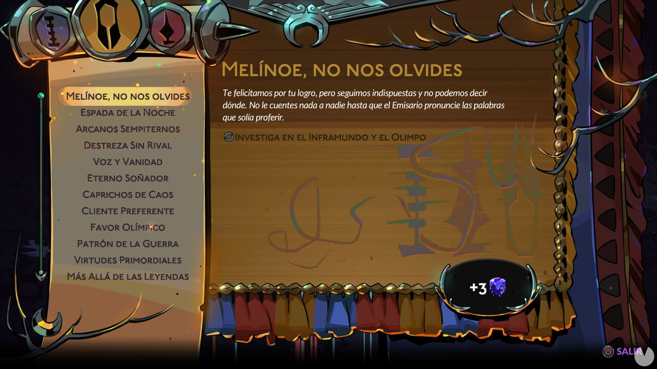 Hades 2 - How to complete the Melino�, Remember Us Prophecy