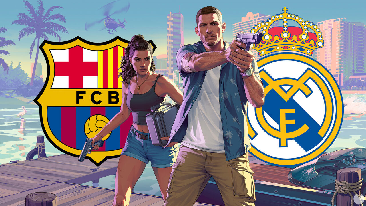 GTA 6 se estrena en España durante El Clásico: Rockstar anuncia su juego en el FC Barcelona - Real Madrid