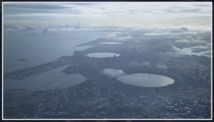 Ace Combat 8: Wings of Theve - Misión 23 del modo campaña The Destruction of Expo City