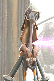 Star Wars: Galactic Racer - Dettagli e caratteristiche del personaggio Gasgano