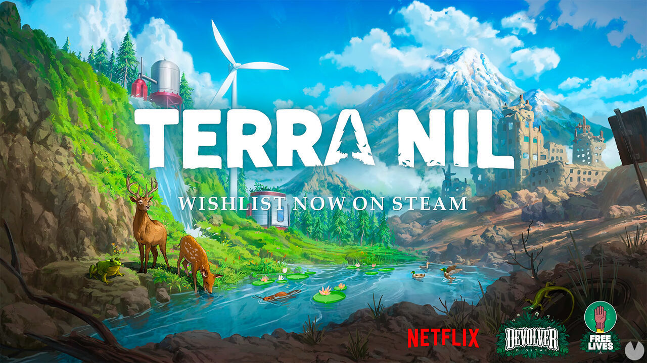 Terra Nil, el juego de gestión ecologista, llegará esta primavera a PC y Netflix