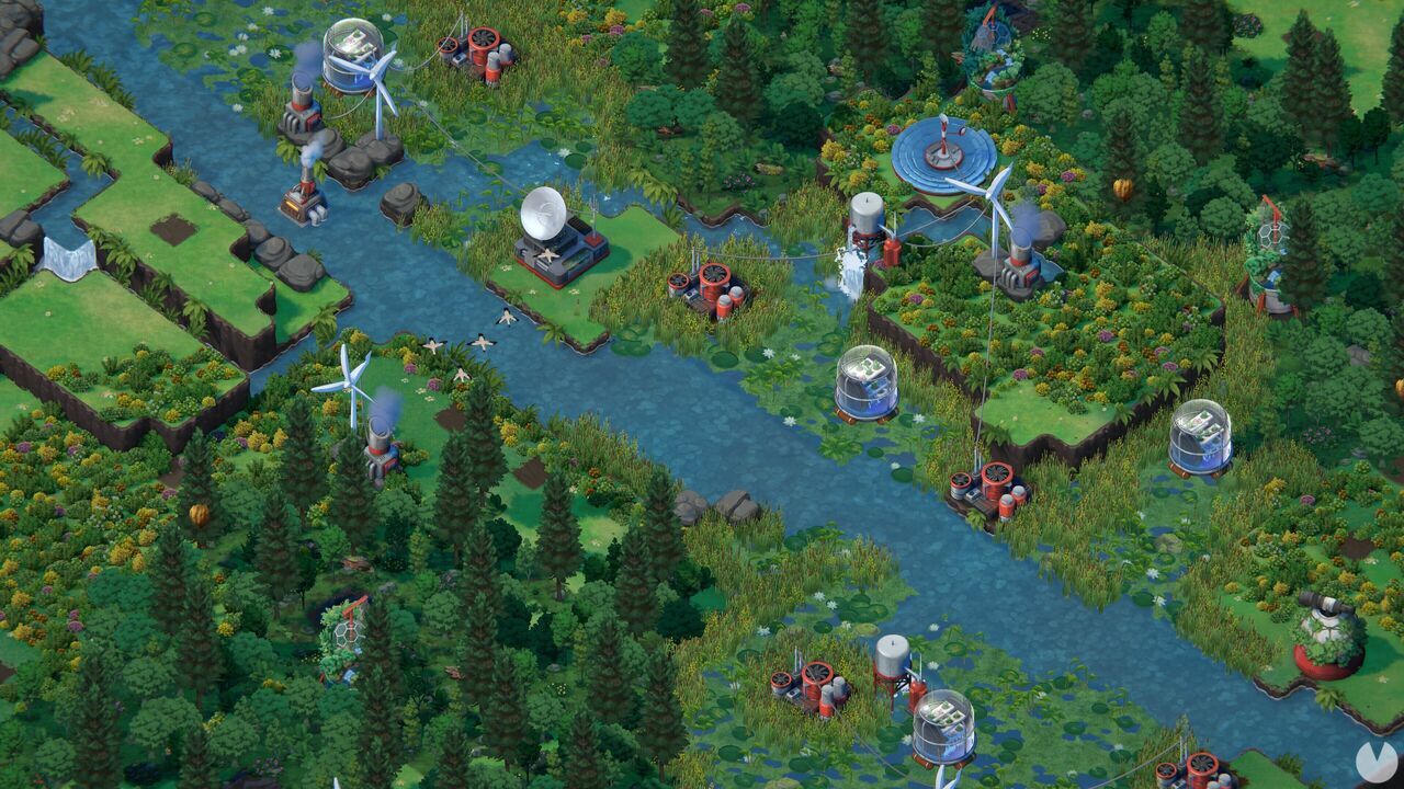 Terra Nil, el juego de gestión ecologista, llegará esta primavera a PC y Netflix