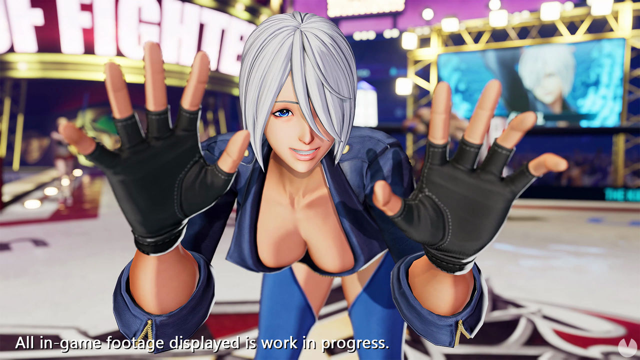 Angel de The King of Fighters 15 primer tráiler e imágenes