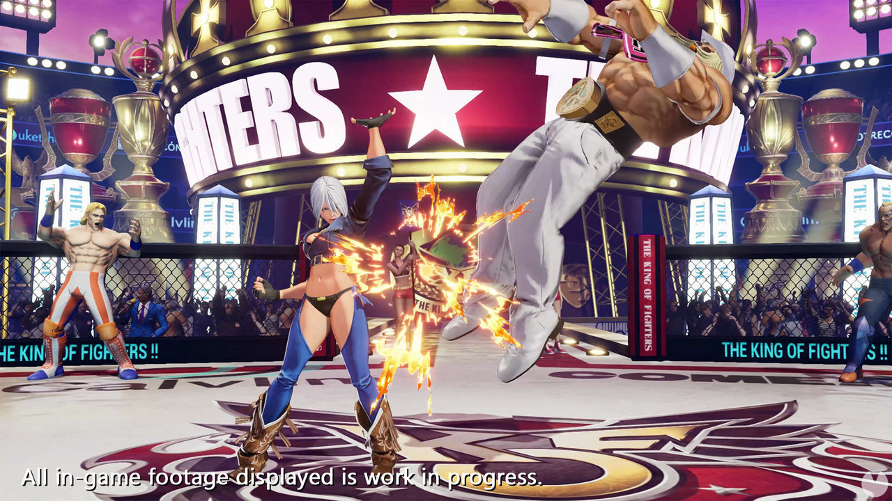 The King of Fighters 15 muestra a Angel en vídeo e imágenes