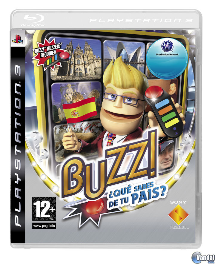 Buzz: ¿Conoces tu país? - Videojuego (PS3, PS2 y PSP) - Vandal