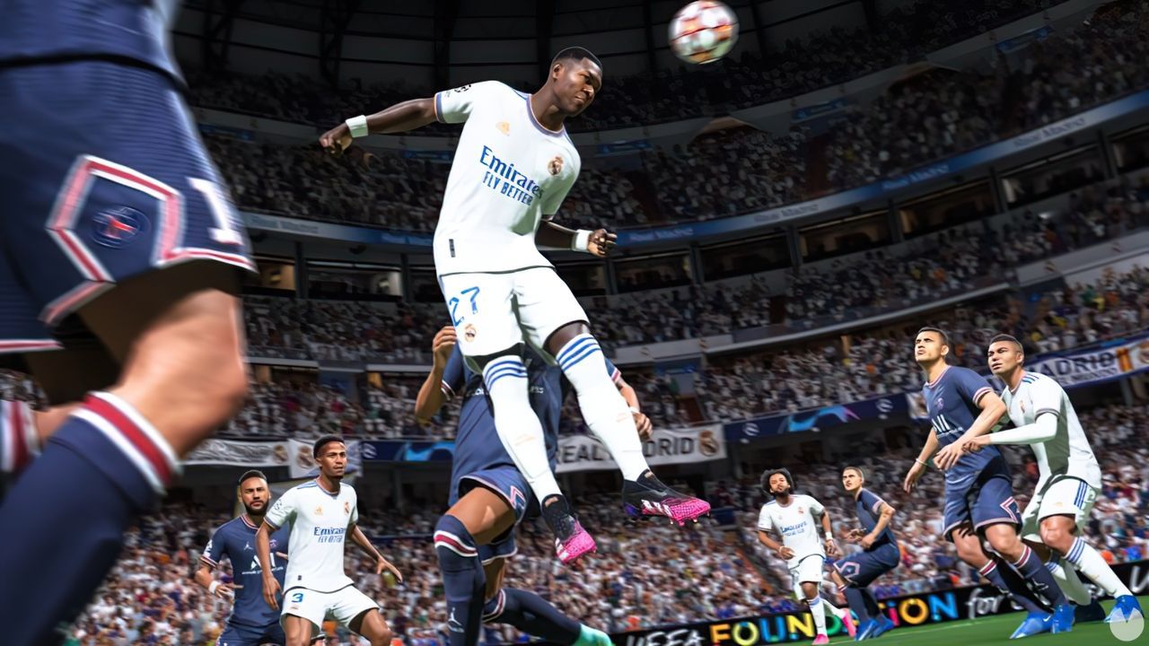 Captura de FIFA 22.