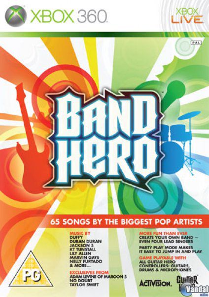 Ausencia Pais de Ciudadania Filosófico Band Hero - Videojuego (Xbox 360, PS3, PS2, Wii y NDS) - Vandal
