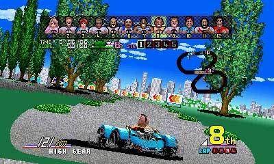 Power Drift es uno de los juegos m�s potentes de los que usan Super Scaler.
