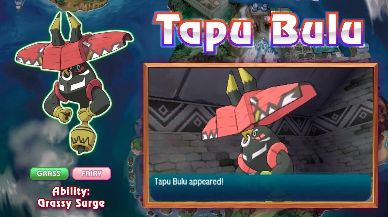 Tapu Bulu, cómo y dónde capturarlo en Pokémon Sol y Luna