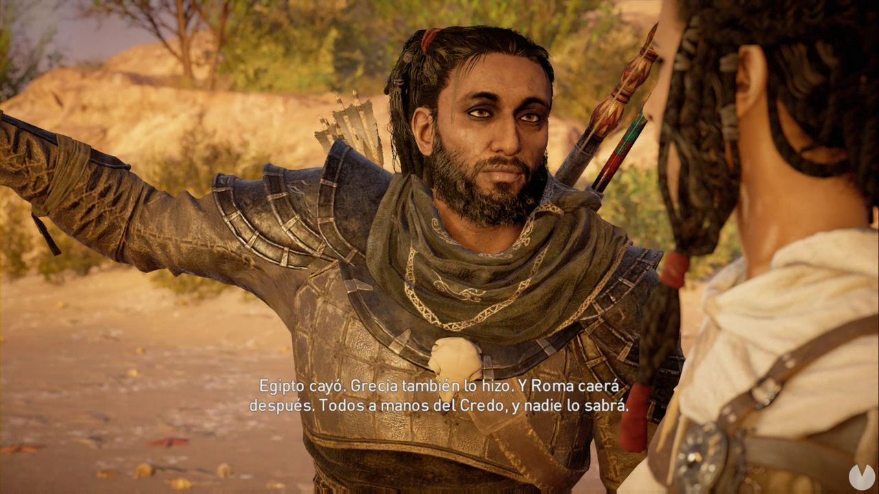Medjay Shield El último medjay - Misión principal de Assassin's Creed Origins