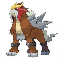 Entei Pokémon Ultrasol y Ultraluna