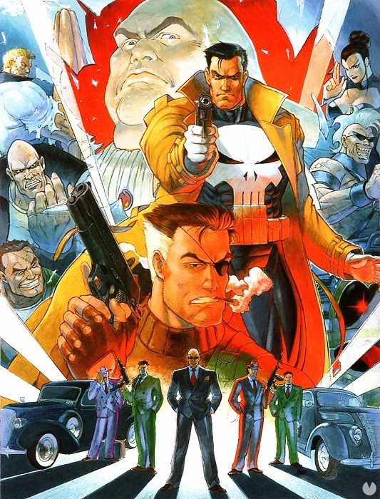 Sensei Haruki Suetsugu, uno de los mejores artistas de Capcom, nos regal� estampas tan hermosas como esta.S