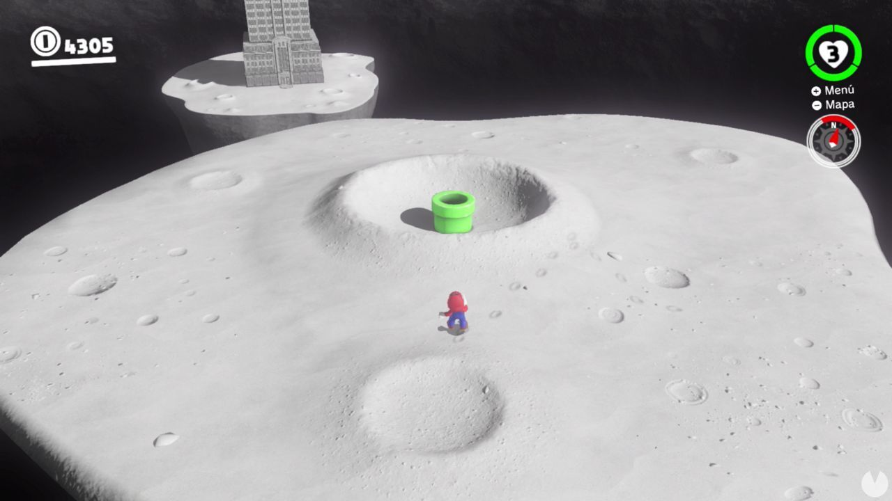 Cara más oculta de la luna en Mario Odyssey: Energilunas y secretos
