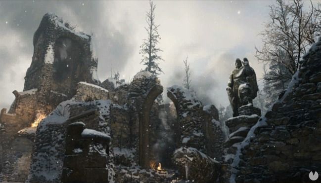 Mapa Ardennes Forest de Call of Duty: WWII