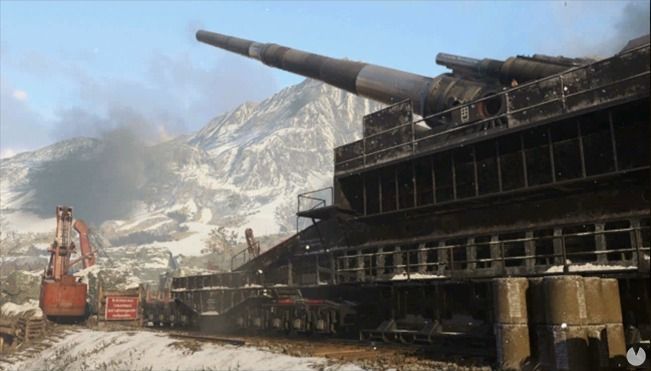 Mapa Gustav Cannon de Call of Duty: WWII