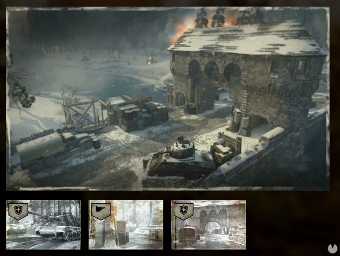 Mapa Operation Griffin de Call of Duty: WWII
