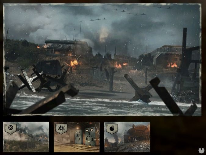 Mapa Operation Neptune de Call of Duty: WWII
