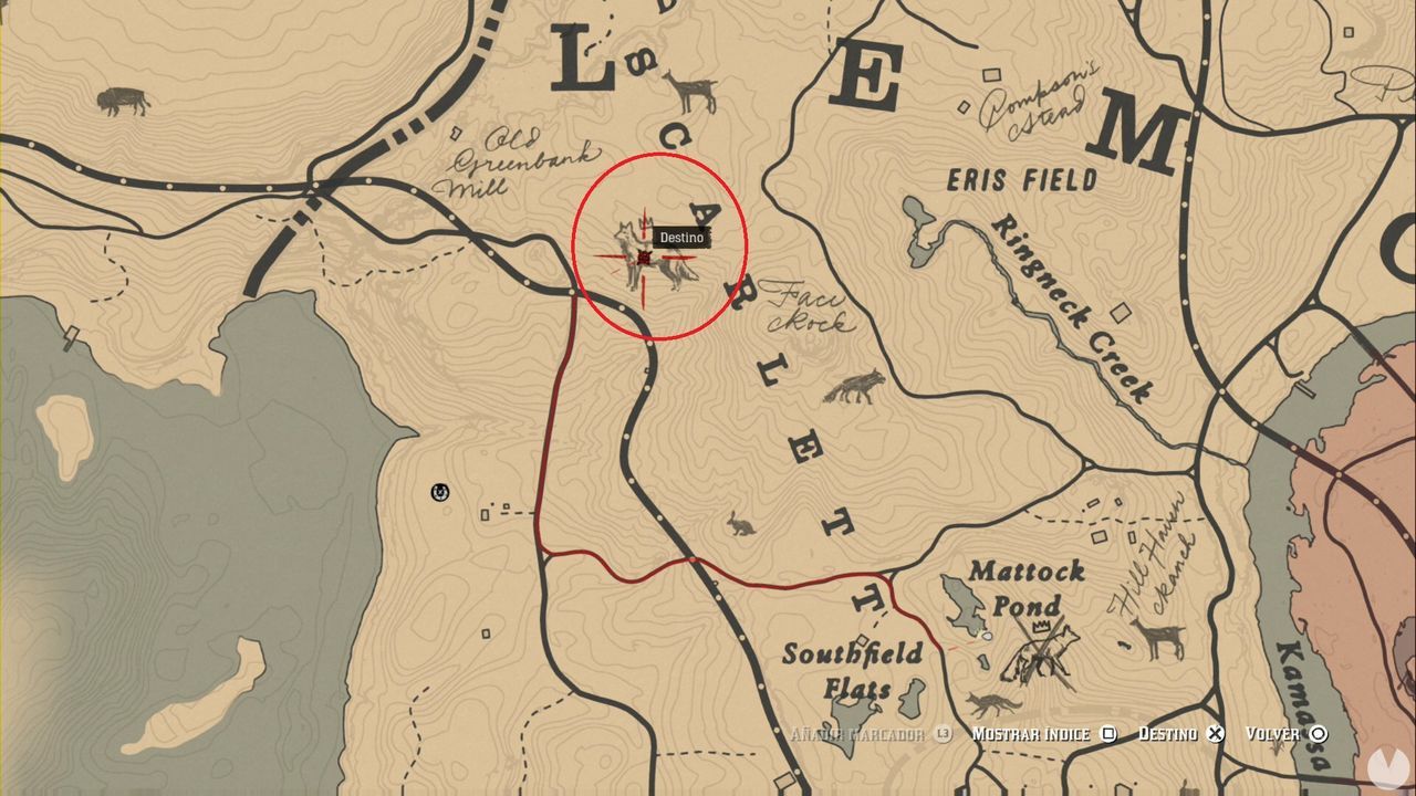 Red Dead Redemption 2 - Legendary Animals: Legendary Coyote location