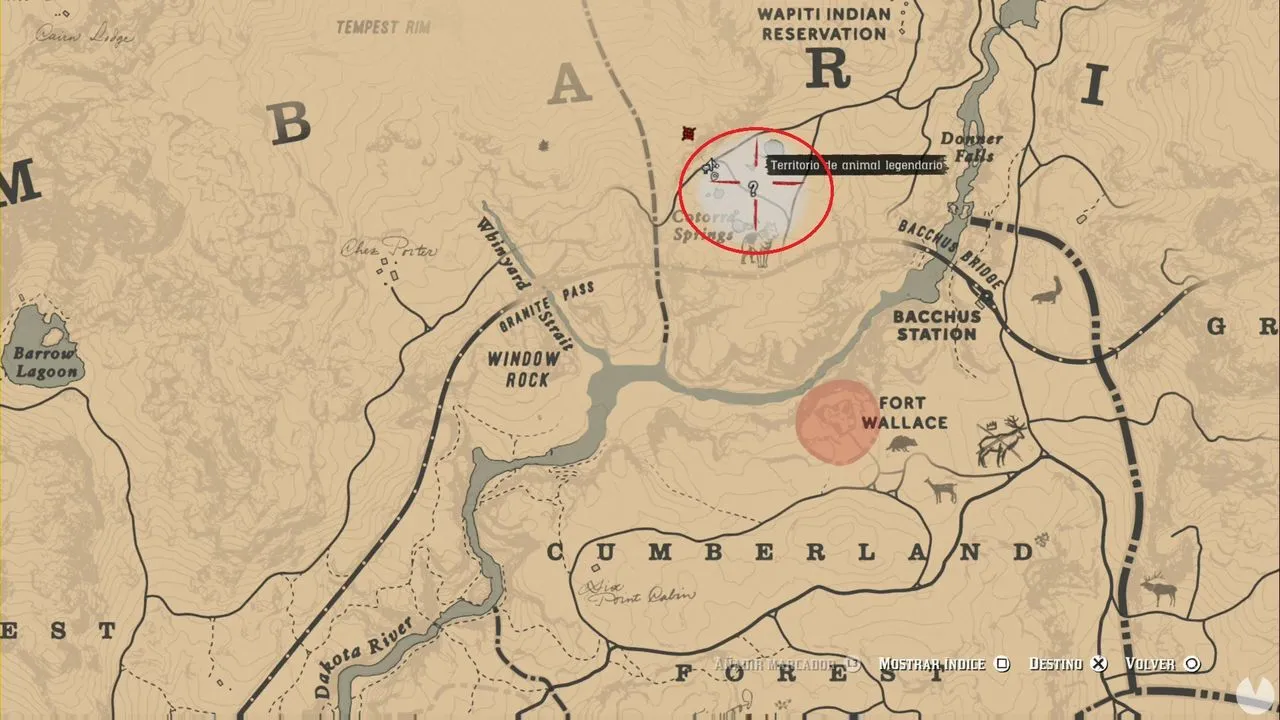 Guía Red Dead Redemption 2: mapa y vídeo para encontrar todos los animales  legendario