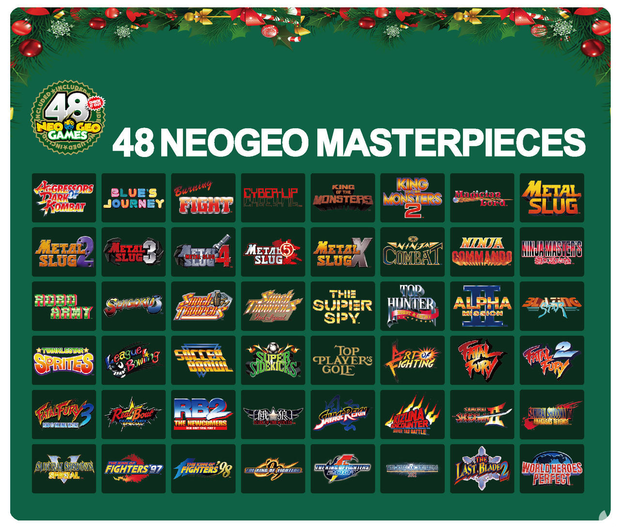 Neo Geo Mini released a special edition of the console for Christmas