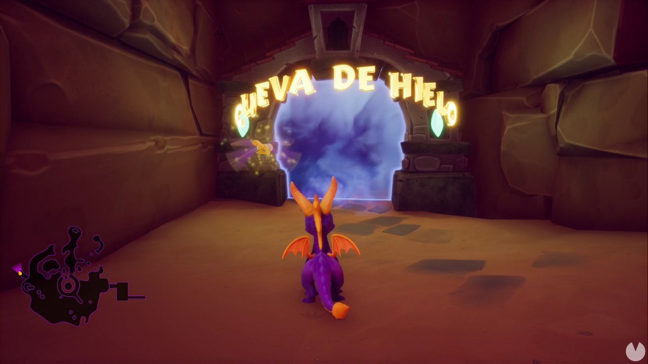 Cueva de Hielo en Spyro 1 - Estatuas de dragn, llaves y secretos - Spyro Reignited Trilogy