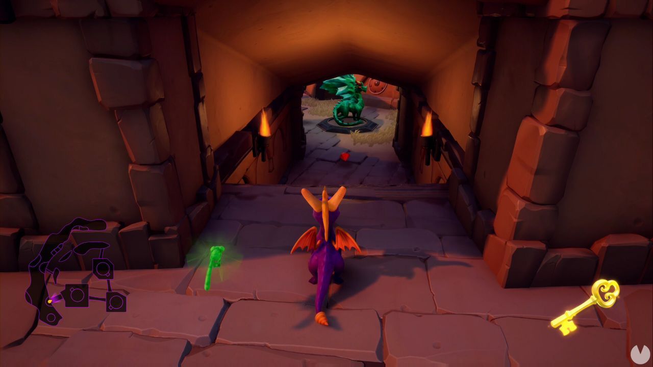 Doctor Shemp en Spyro 1 Estatuas de dragón y cómo derrotar al jefe