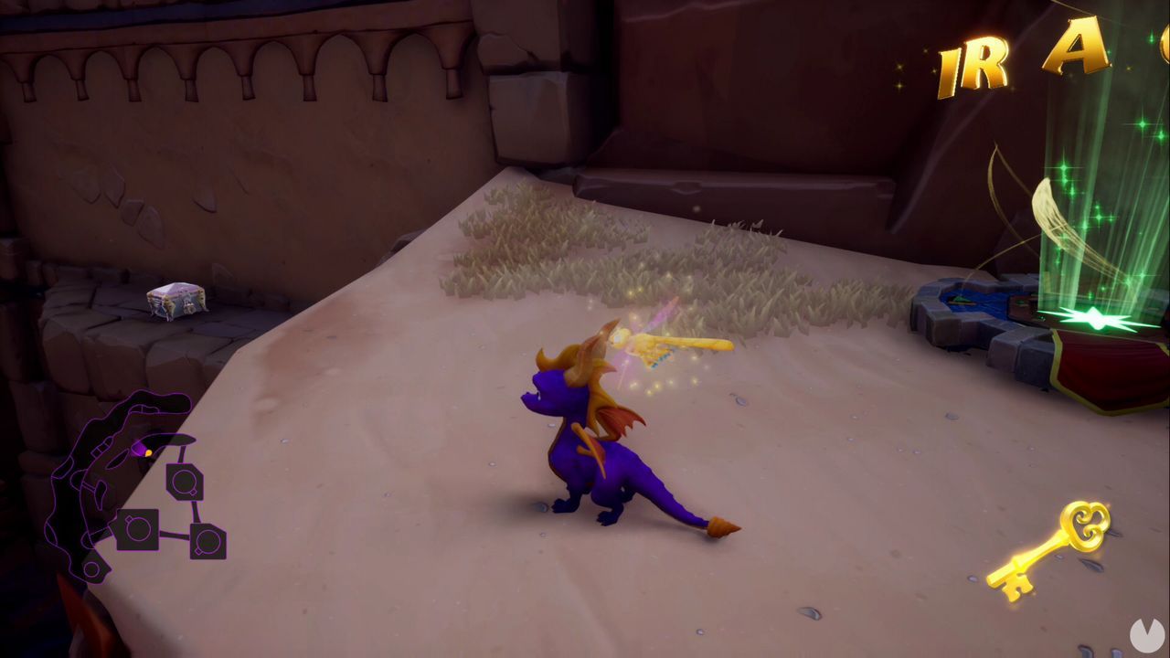 Doctor Shemp en Spyro 1 Estatuas de dragón y cómo derrotar al jefe