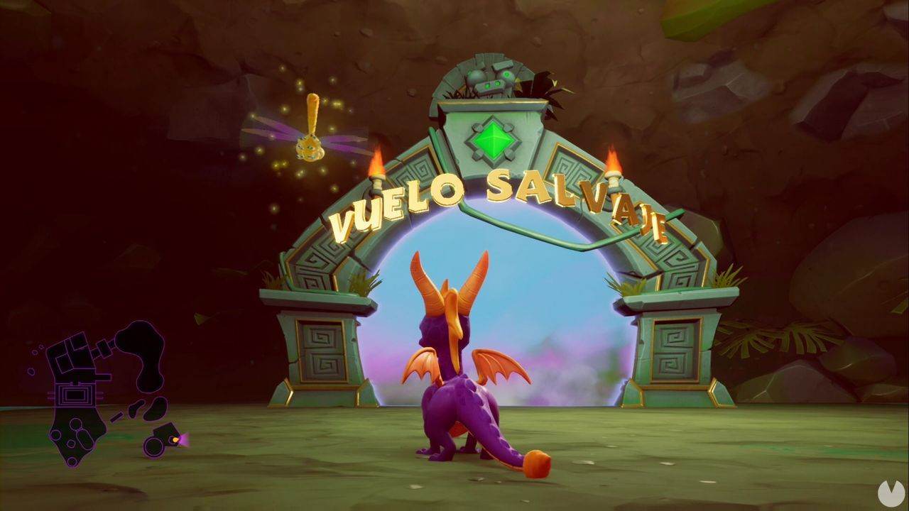 Vuelo salvaje en Spyro 1 - Cmo completar la contrarreloj al 100% - Spyro Reignited Trilogy