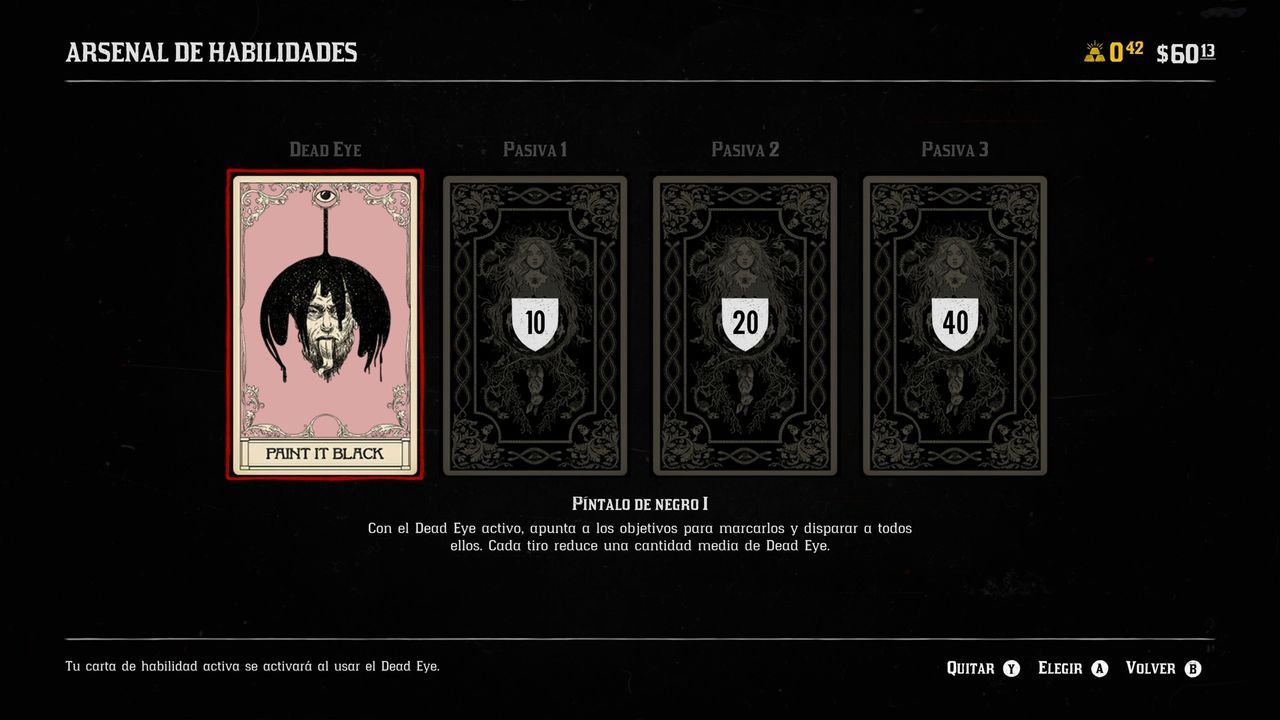 Sistema de cartas en Red Dead Online - TODAS las habilidades - Red Dead Online